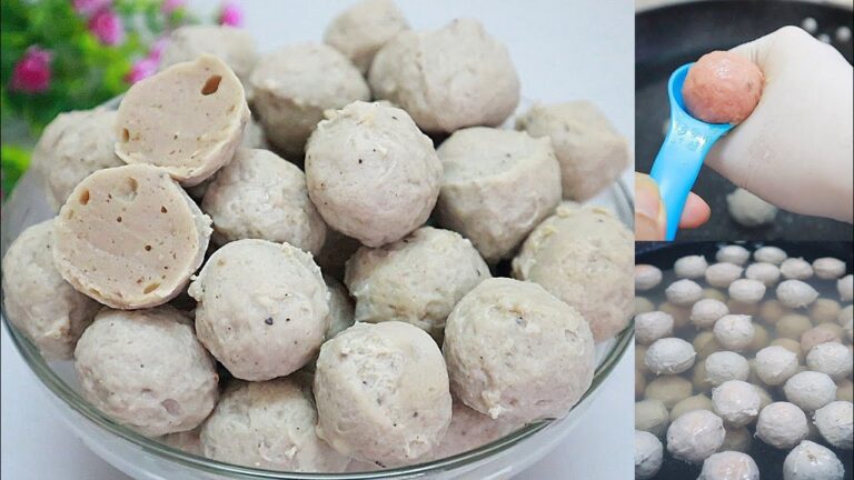 Resep Bakso Sapi
